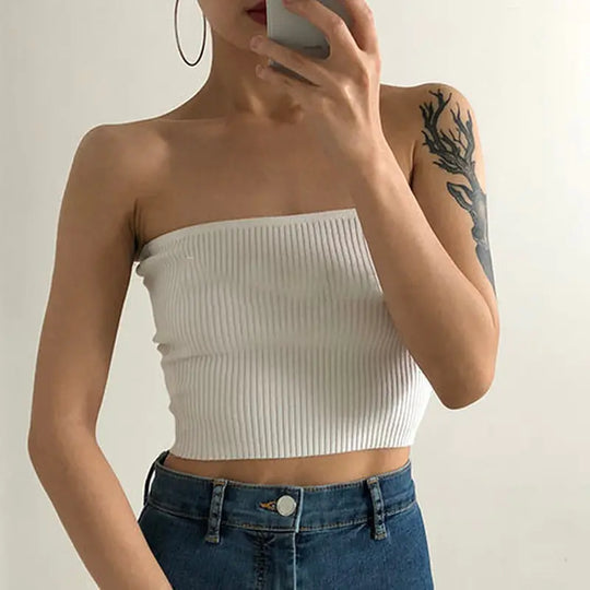 Nina | Elegante strapless top