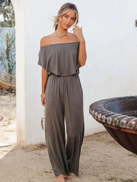 Mira | Elegante off-shoulder jumpsuit