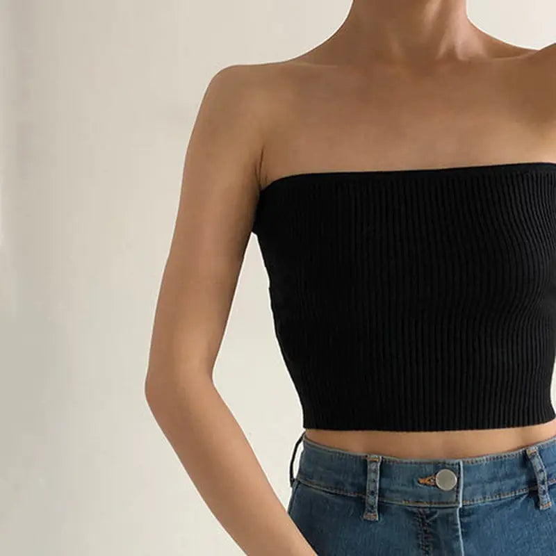 Nina | Elegante strapless top